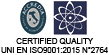 certified quality uni en iso9001