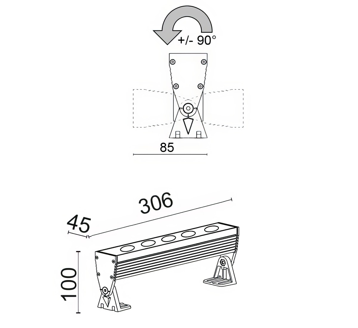 Wall RGBW LA-LR00/RCRCMB