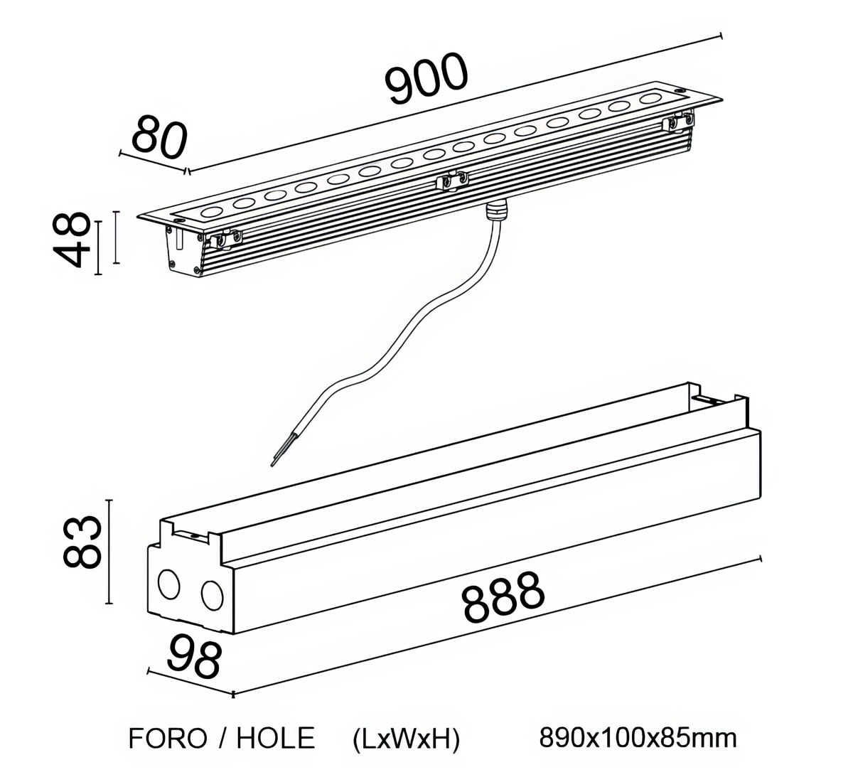 Wall-R RGBW LA-RR02/RCRCO4